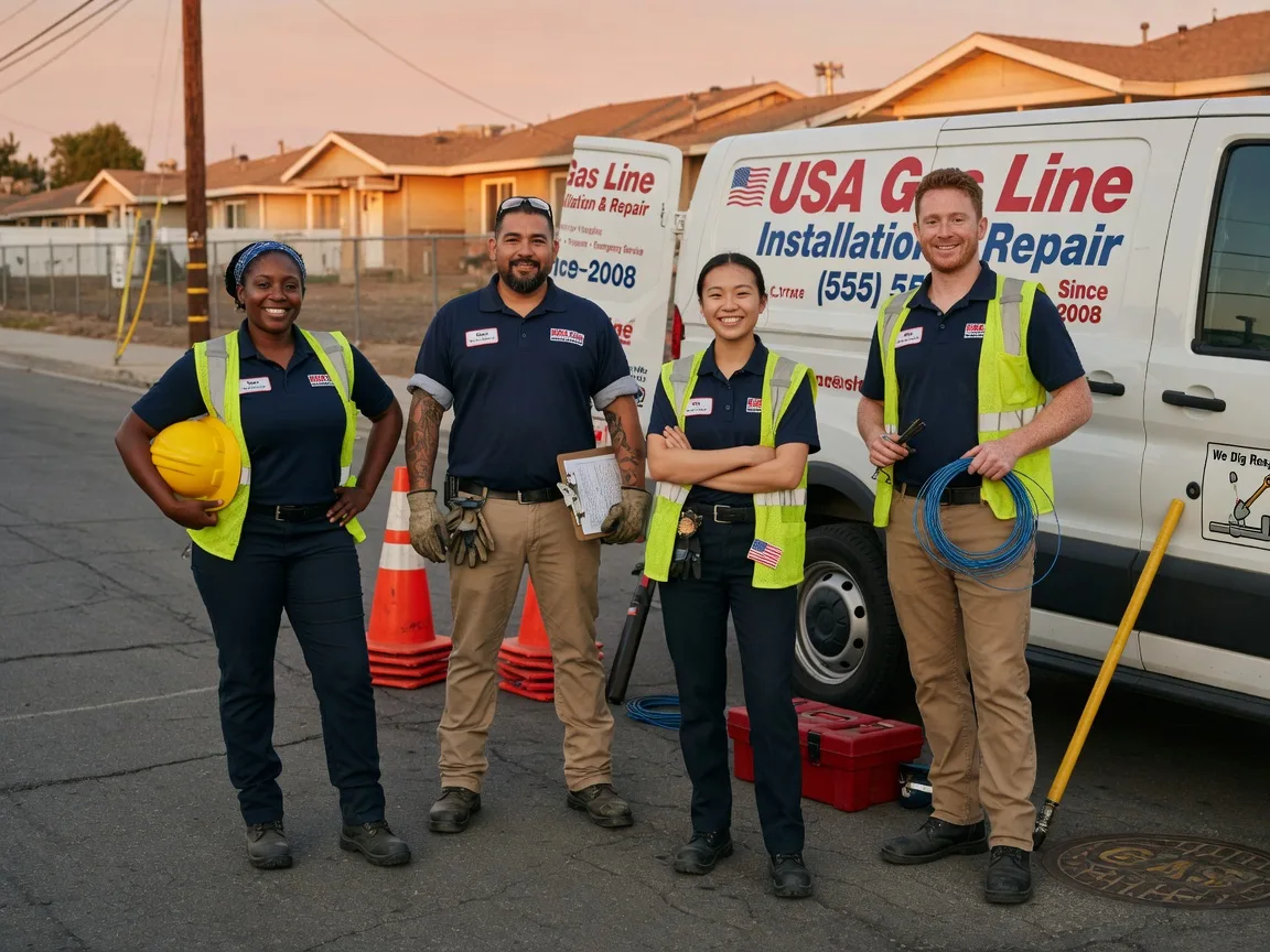 Gas Line Installation company in Ellendale, ND